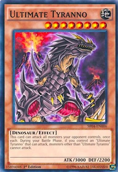 Ultimate Tyranno Structure Deck: Dinosmasher's Fury Yu-Gi-Oh! card
