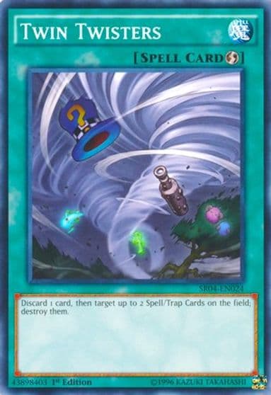 Twin Twisters Structure Deck: Dinosmasher's Fury Yu-Gi-Oh! card