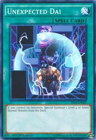 Unexpected Dai Structure Deck: Dinosmasher's Fury Yu-Gi-Oh! card