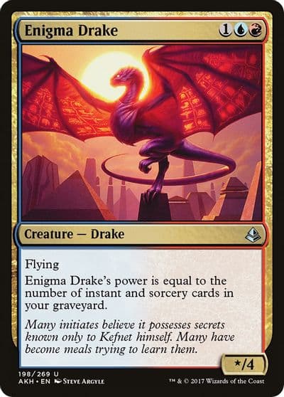 Enigma Drake Amonkhet Magic card