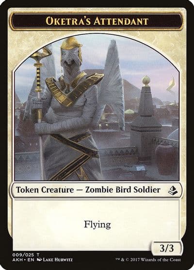 Oketras Attendant Token Amonkhet Magic card