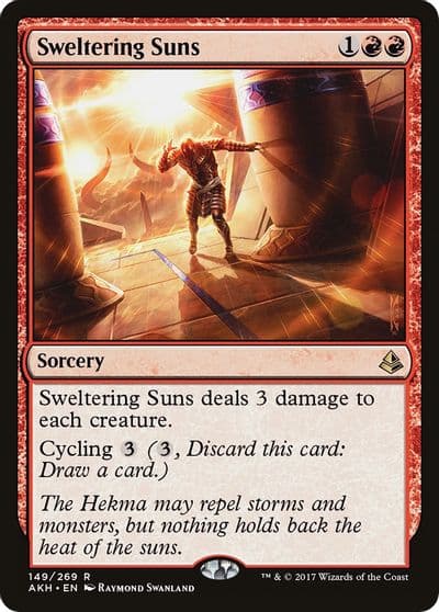 Sweltering Suns Amonkhet Magic card
