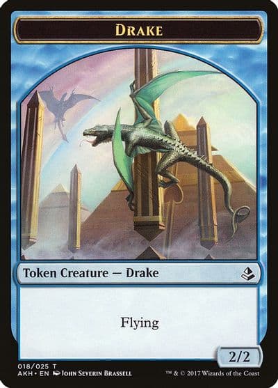 Drake Token Amonkhet Magic card
