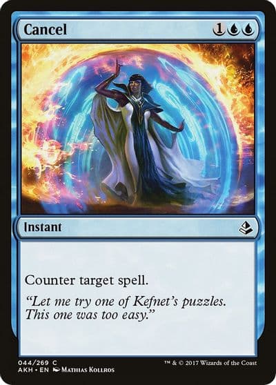 Cancel Amonkhet Magic card