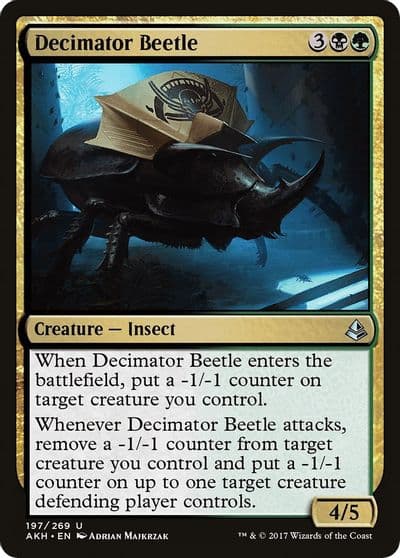 Decimator Beetle Amonkhet Magic card