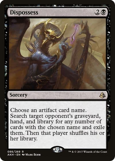 Dispossess Amonkhet Magic card