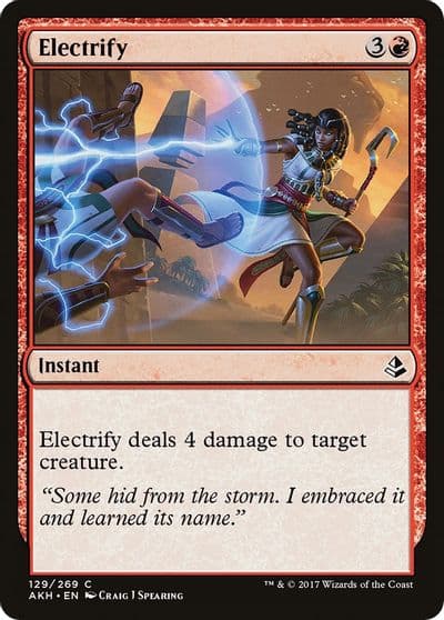 Electrify Amonkhet Magic card
