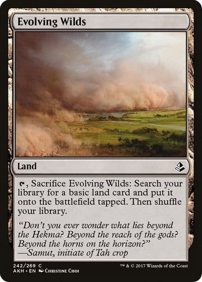 Evolving Wilds Amonkhet Magic card