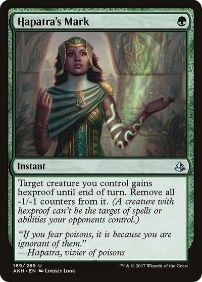 Hapatras Mark Amonkhet Magic card