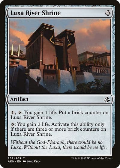 Luxa River Shrine Amonkhet Magic card