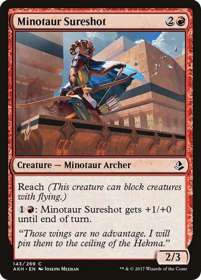 Minotaur Sureshot Amonkhet Magic card