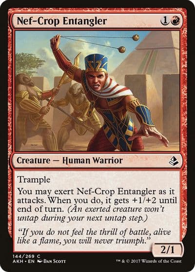 Nef Crop Entangler Amonkhet Magic card