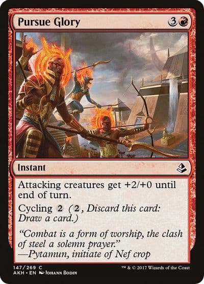 Pursue Glory Amonkhet Magic card