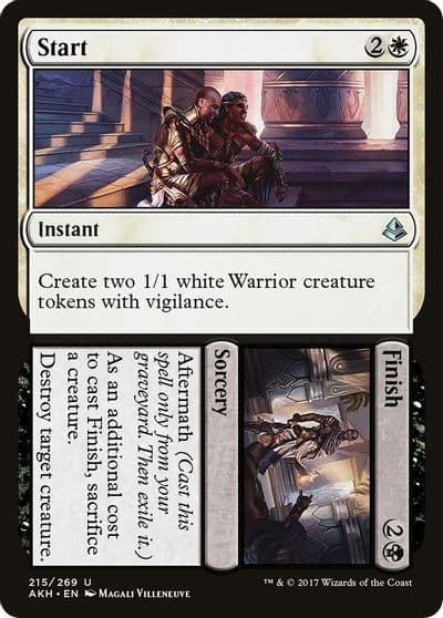 Start Finish Amonkhet Magic card