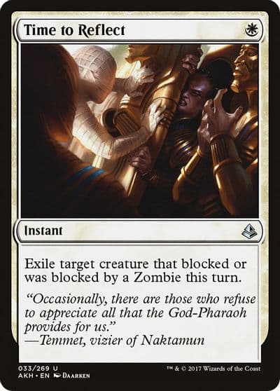 Time to Reflect Amonkhet Magic card