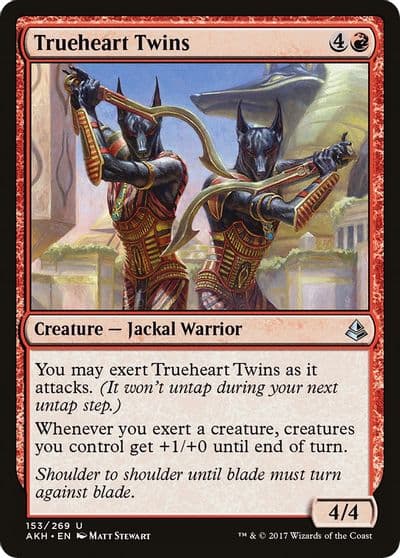 Trueheart Twins Amonkhet Magic card