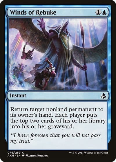 Winds of Rebuke Amonkhet Magic card