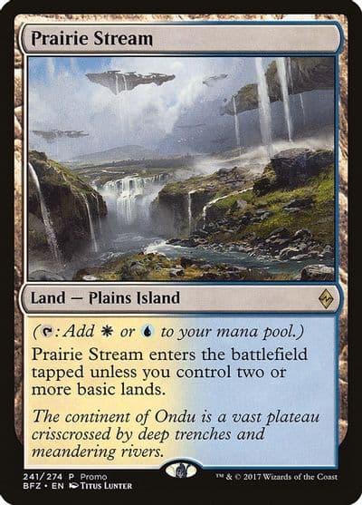 Prairie Stream Standard Showdown Promos Magic card
