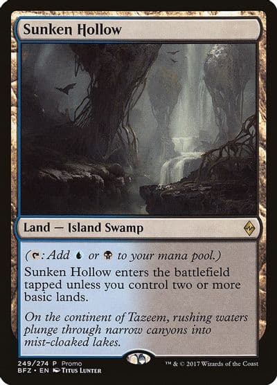 Sunken Hollow Standard Showdown Promos Magic card