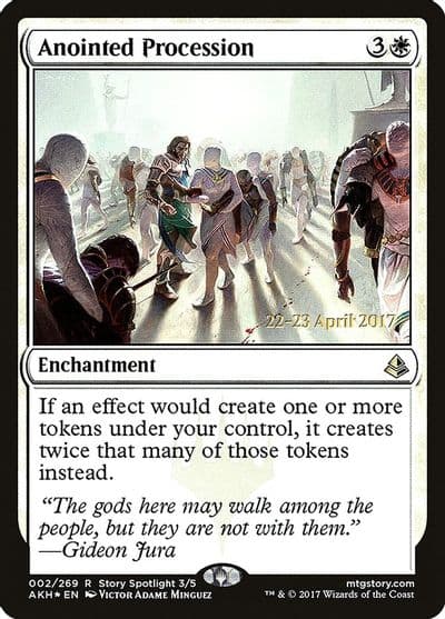 Anointed Procession Prerelease Cards Magic card