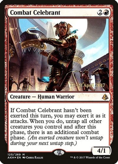 Combat Celebrant Prerelease Cards Magic card
