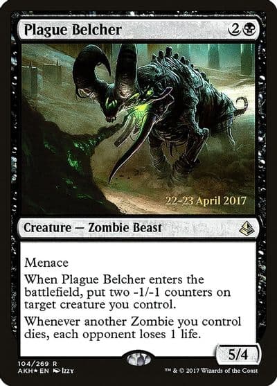 Plague Belcher Prerelease Cards Magic card