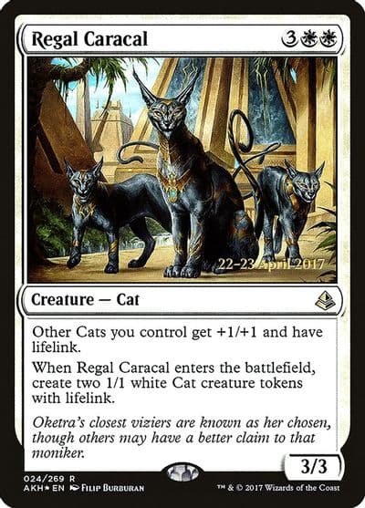 Regal Caracal Prerelease Cards Magic card