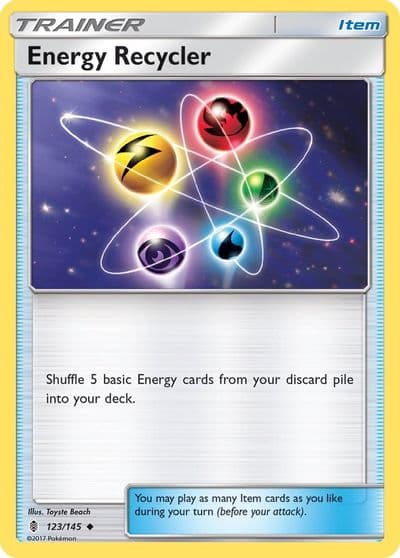 Energy Recycler SM - Guardians Rising Pokemon card