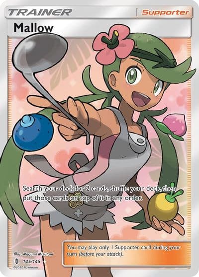 Mallow (Full Art) SM - Guardians Rising Pokemon card