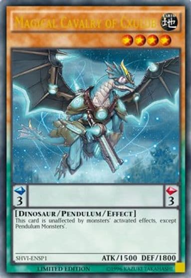 Magical Cavalry of Cxulub SHVI ENSP1 Shining Victories Yu-Gi-Oh! card
