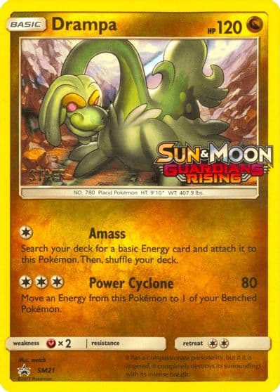 Drampa - SM21 (Prerelease) [Staff] SM Promos Pokemon card