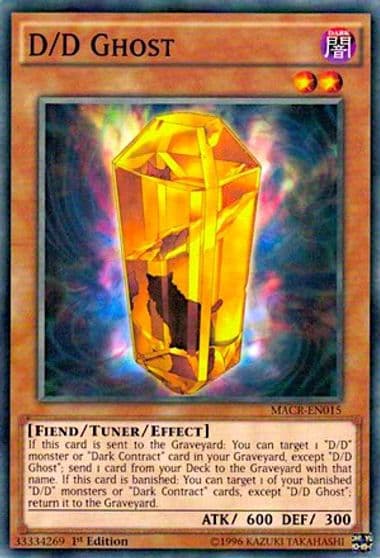 D D Ghost Maximum Crisis Yu-Gi-Oh! card