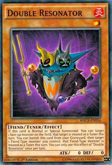Double Resonator Maximum Crisis Yu-Gi-Oh! card