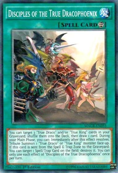 Disciples of the True Dracophoenix Maximum Crisis Yu-Gi-Oh! card