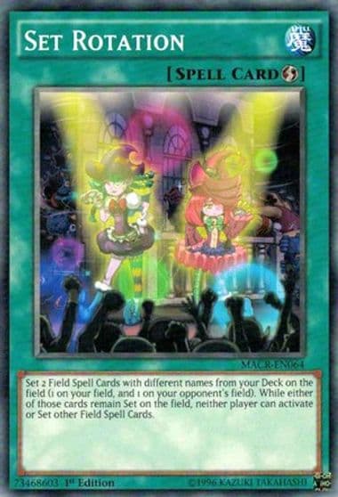Set Rotation Maximum Crisis Yu-Gi-Oh! card