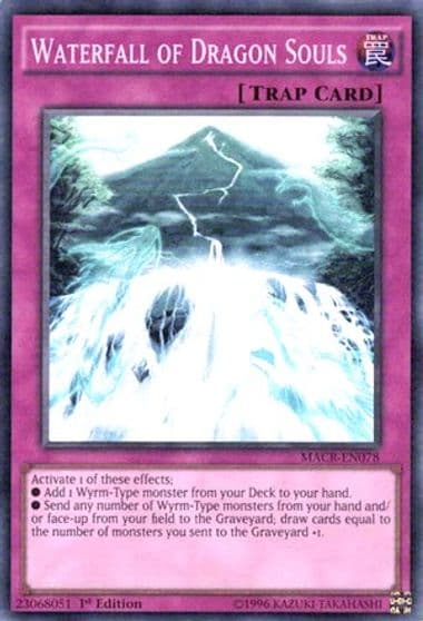 Waterfall of Dragon Souls Maximum Crisis Yu-Gi-Oh! card