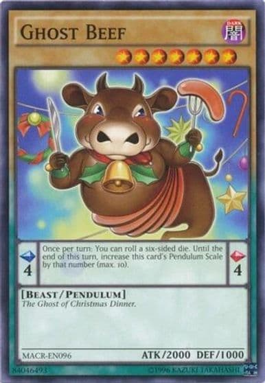 Ghost Beef Maximum Crisis Yu-Gi-Oh! card