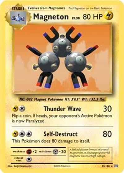 Magneton (XY Evolutions) Deck Exclusives Pokemon card