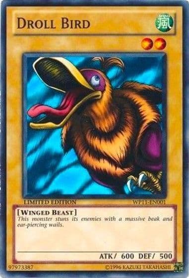 Droll Bird World Championship 2011 Card Pack Yu-Gi-Oh! card