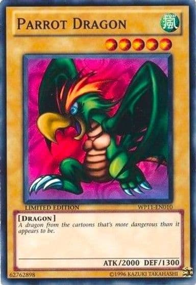 Parrot Dragon World Championship 2011 Card Pack Yu-Gi-Oh! card