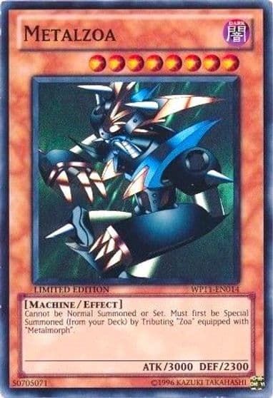 Metalzoa World Championship 2011 Card Pack Yu-Gi-Oh! card