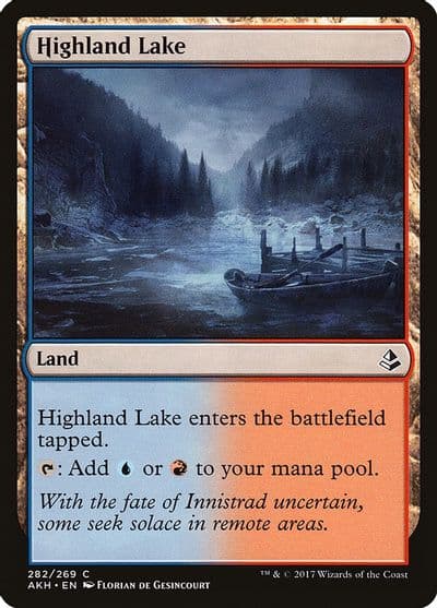 Highland Lake Amonkhet Magic card