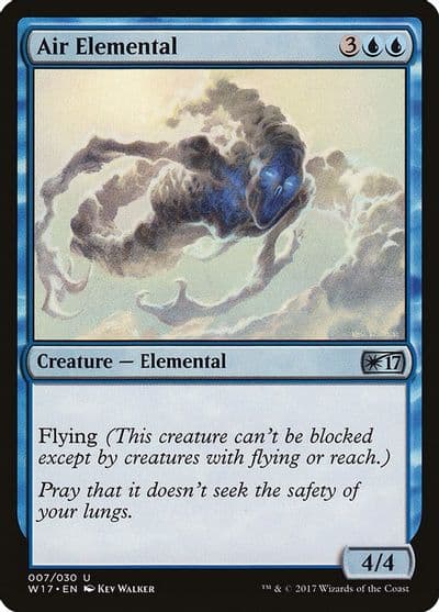Air Elemental Welcome Deck 2017 Magic card