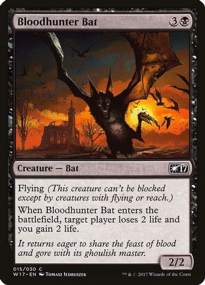 Bloodhunter Bat Welcome Deck 2017 Magic card