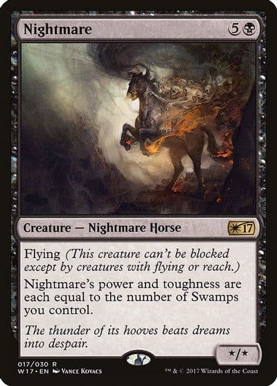 Nightmare Welcome Deck 2017 Magic card