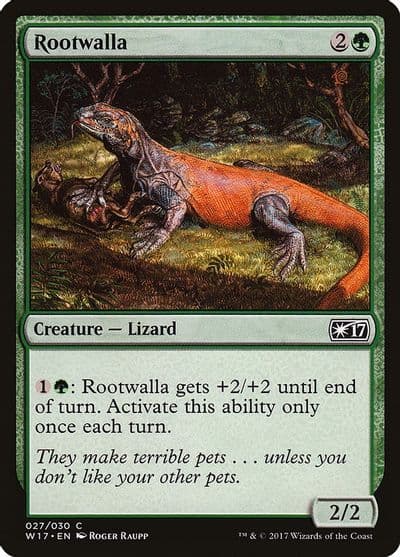 Rootwalla Welcome Deck 2017 Magic card