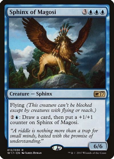 Sphinx of Magosi Welcome Deck 2017 Magic card