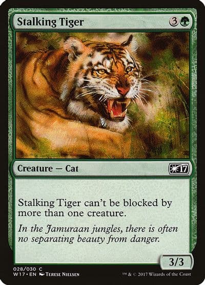Stalking Tiger Welcome Deck 2017 Magic card