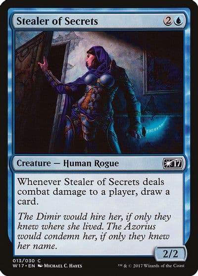 Stealer of Secrets Welcome Deck 2017 Magic card