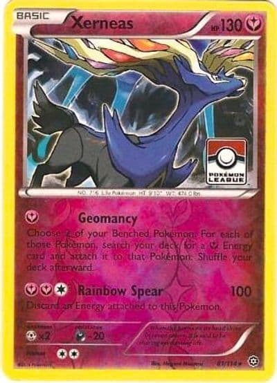 Xerneas (Pokemon League) League & Championship Cards Pokemon card